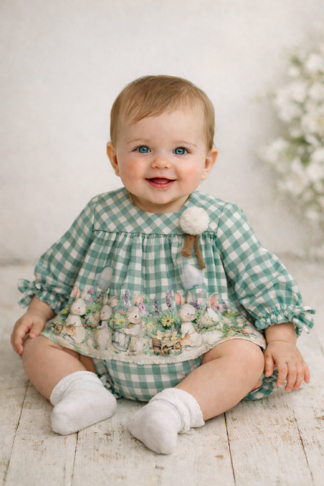 CONJUNTO CONEJITOS NIÑA 0