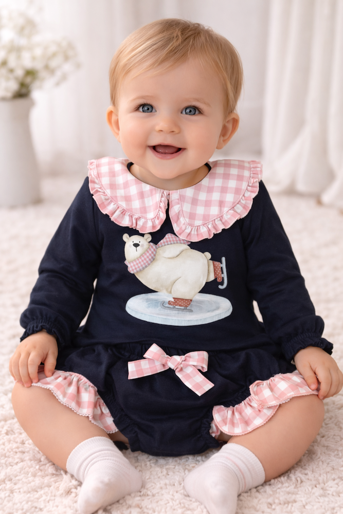 CONJUNTO OSO POLAR NIÑA 0