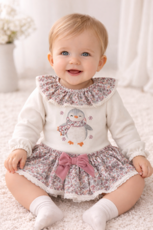 CONJUNTO PINGUINO NIÑA 0