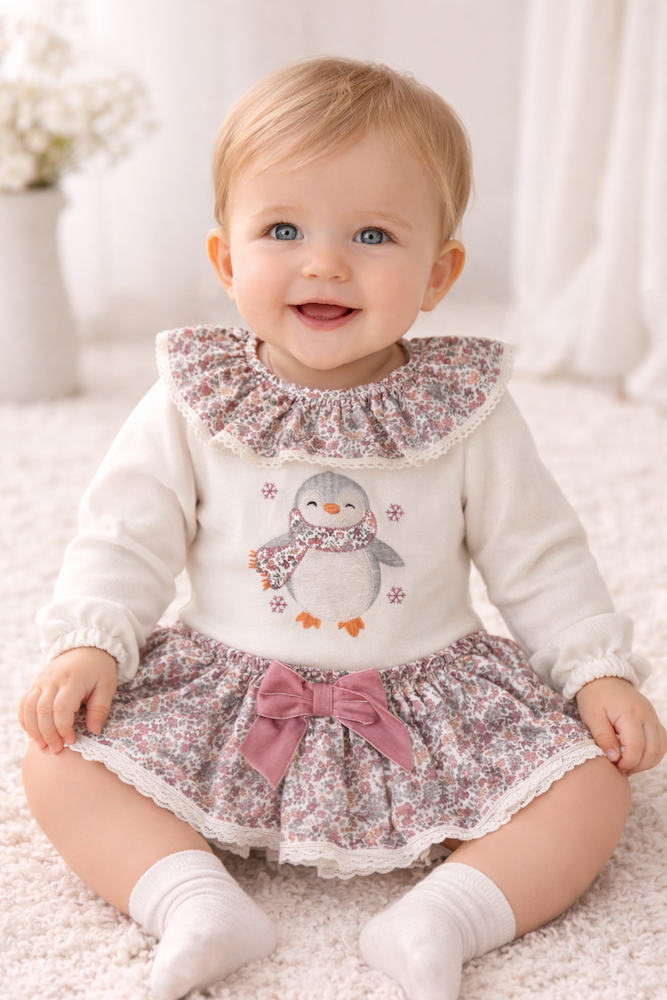 CONJUNTO PINGUINO NIÑA 0